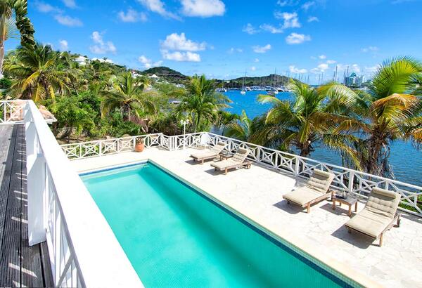 Coralita in Oyster Pond - Waterfront Scenery